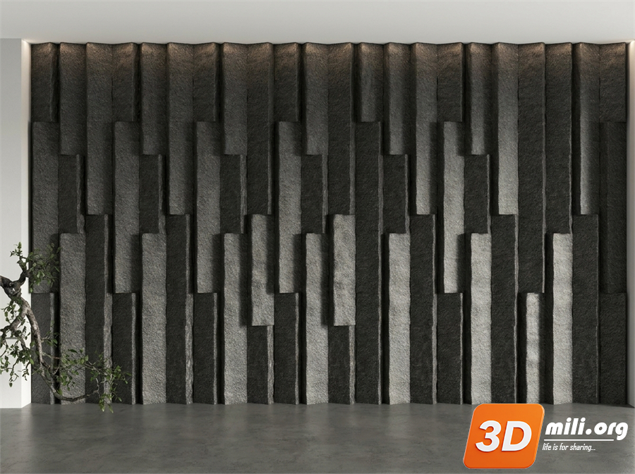 Stone Wall Skp Files